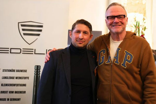 Impressionen vom German Pen Fest 2026 in Hamburg – Gespräche mit Schreibgeräte-Enthusiasten und die Präsentation des EDELIG DeskPen V4INK.