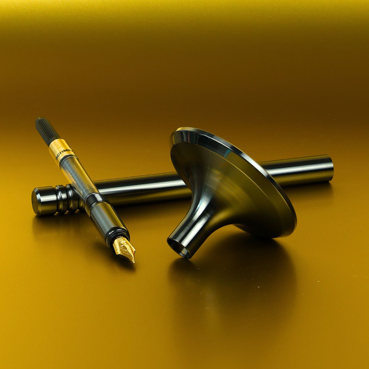 Füllfederhalter V4INK in DLC- Anthrazit