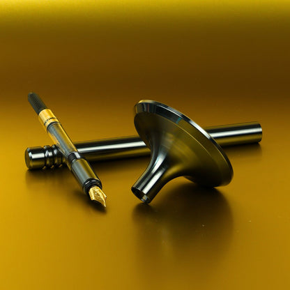 Füllfederhalter V4INK in DLC- Anthrazit