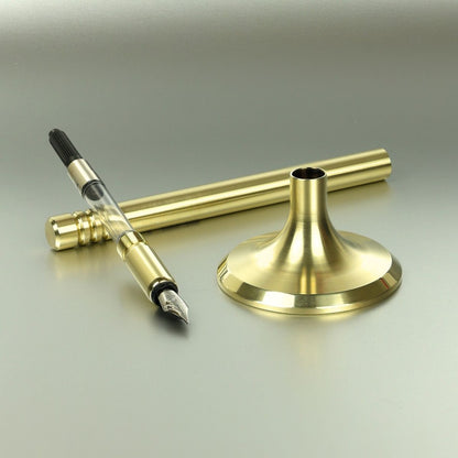 Füllfederhalter V4INK in PVD- Hellgold