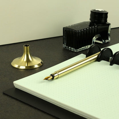 Füllfederhalter V4INK in PVD- Hellgold