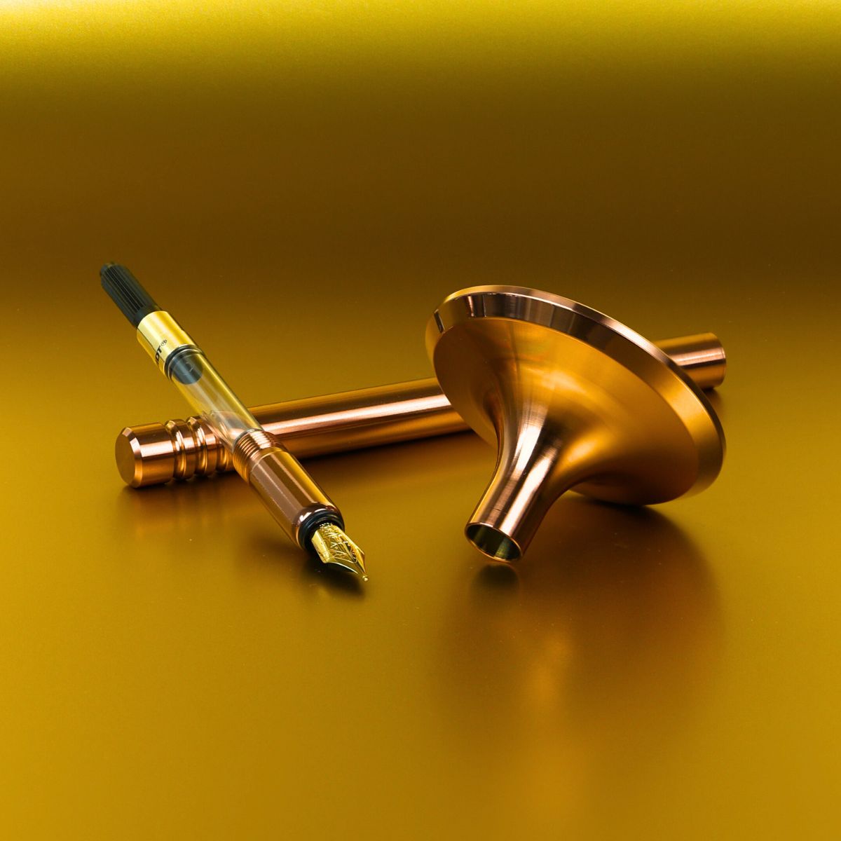 Füllfederhalter V4INK in PVD- Kupfer