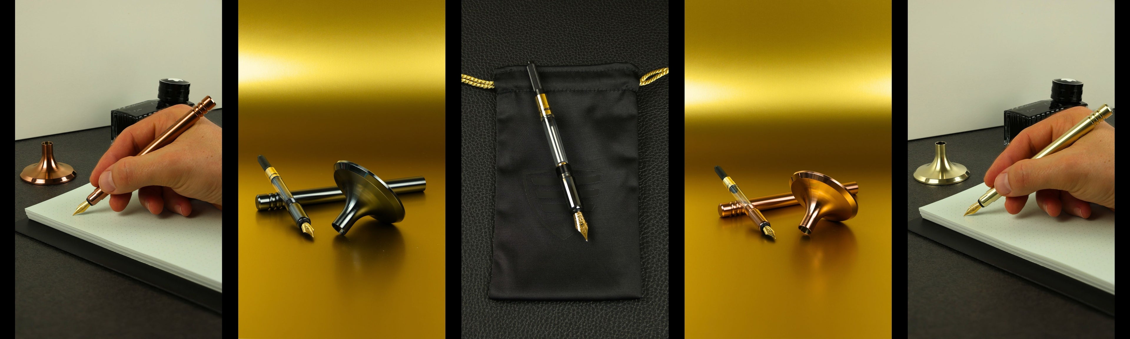 Eine zeitlich begrenzte Gelegenheit, eine 18- karätige Goldfeder zu gewinnen. Nehmen Sie an unserem Gewinnspiel teil und werten Sie Ihren EDELIG Füllfederhalter V4INK mit einer 18- karätigen Goldfeder auf.